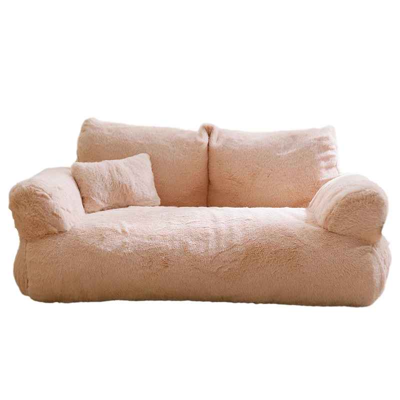 canape chat beige