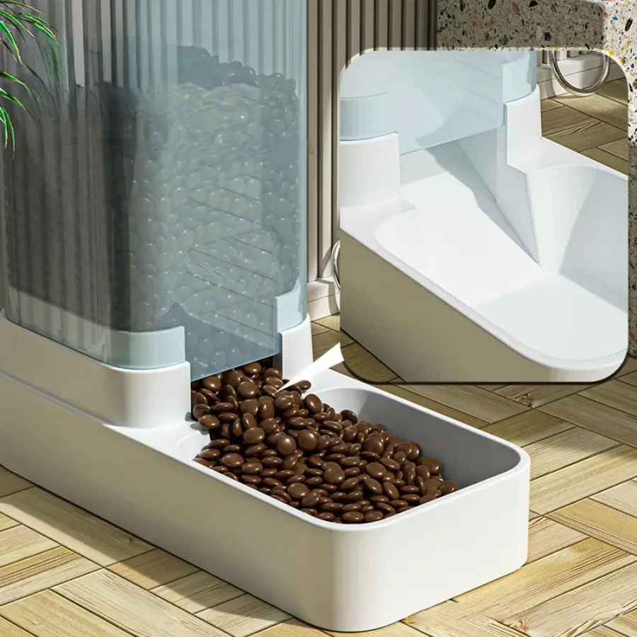 Distributeur de croquettes pour chat - Eau & Croquettes - Chat - Mellow