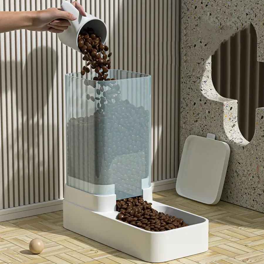 Distributeur de croquettes pour chat - Eau & Croquettes - Chat - Mellow