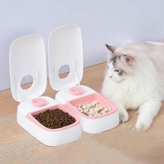 Distributeur de croquettes pour chat programmable - Chat - Mellow