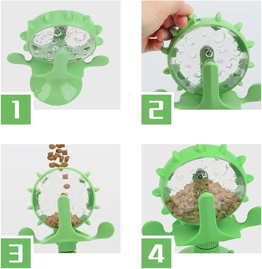 Distributeur Jouet de croquettes pour chat - Grande roue - Chat - Mellow