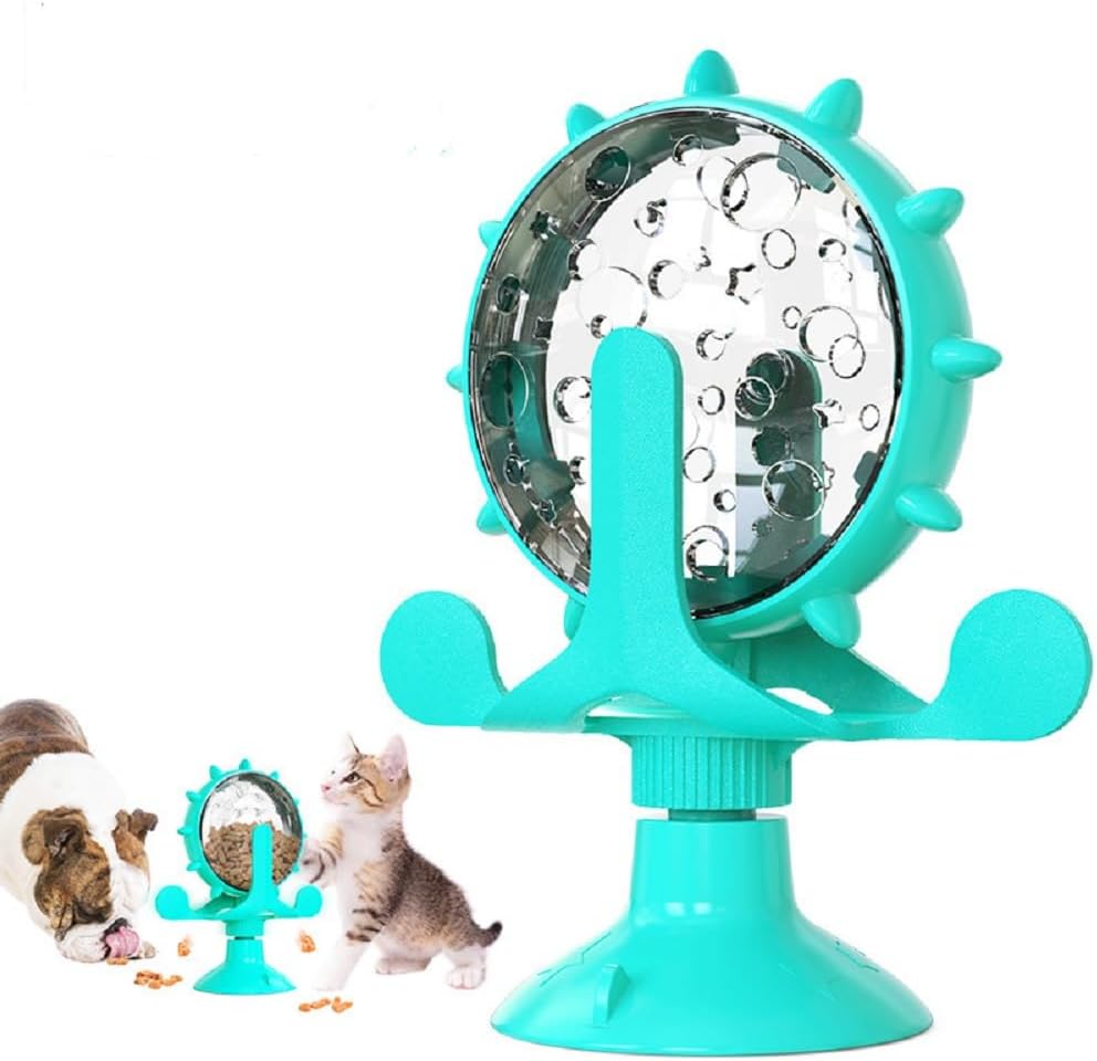 Distributeur Jouet de croquettes pour chat - Grande roue - Chat - Mellow