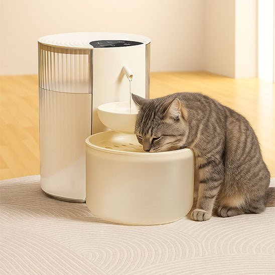 Fontaine a eau chat automatique sans fil - Chat - Mellow