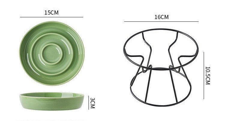 Gamelle anti glouton chat Céramique Spirale - Chat - Mellow