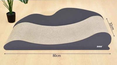 Griffoir chat - canapé lit en carton 80x32cm