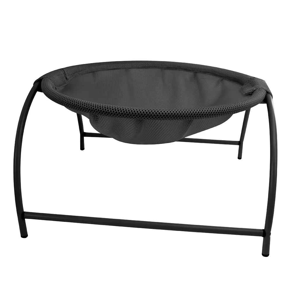 hamac pour chat surélevé noir