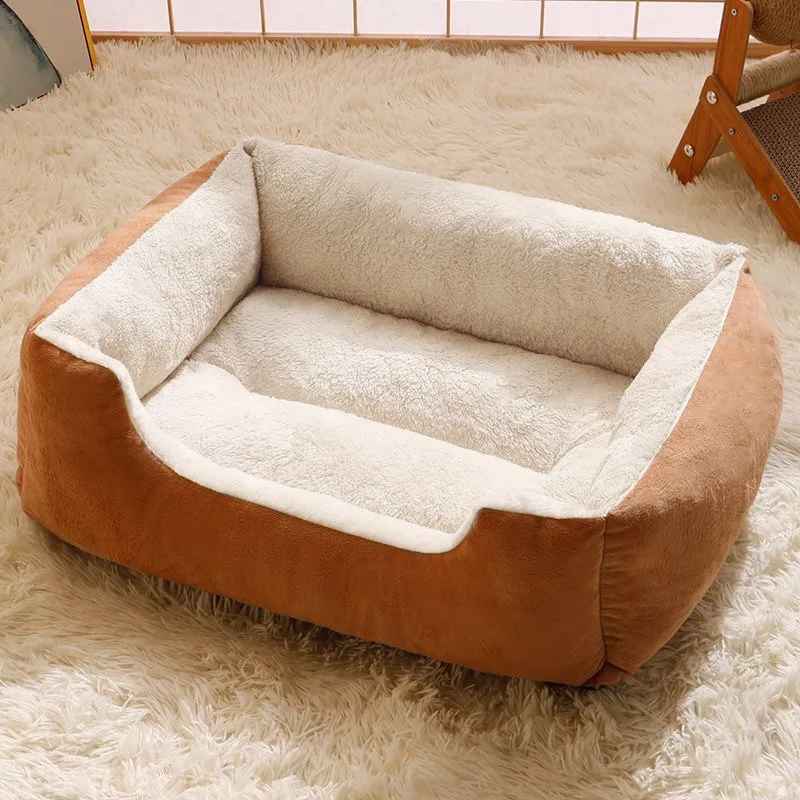 panier chat brun