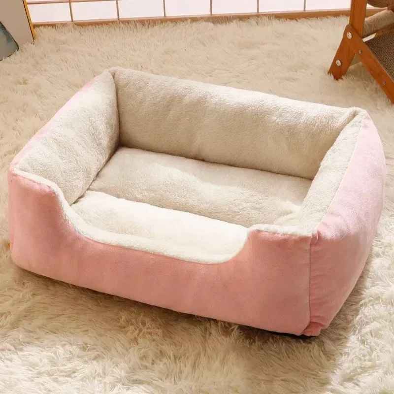 panier chat rose