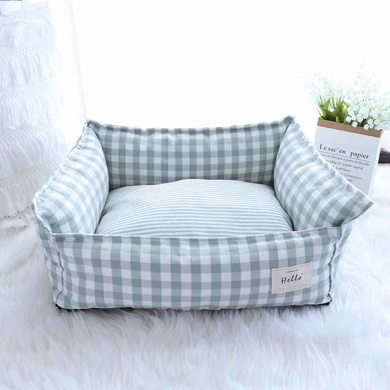 panier chat vert clair