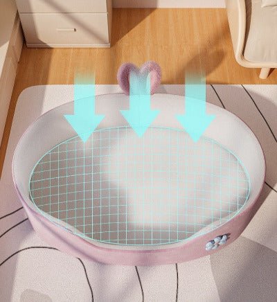 Panier chic pour chat / Oreilles de lapin aéré