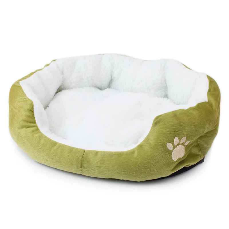 panier corbeille a chat vert