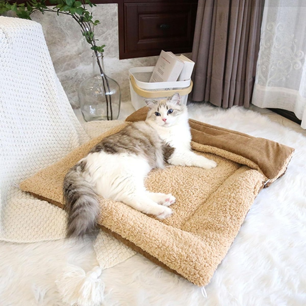 Panier pour chat transformable - Chat - Mellow
