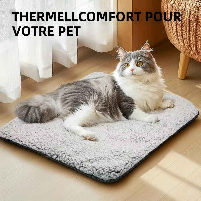 tapis de lit pour chat thermellcomfort