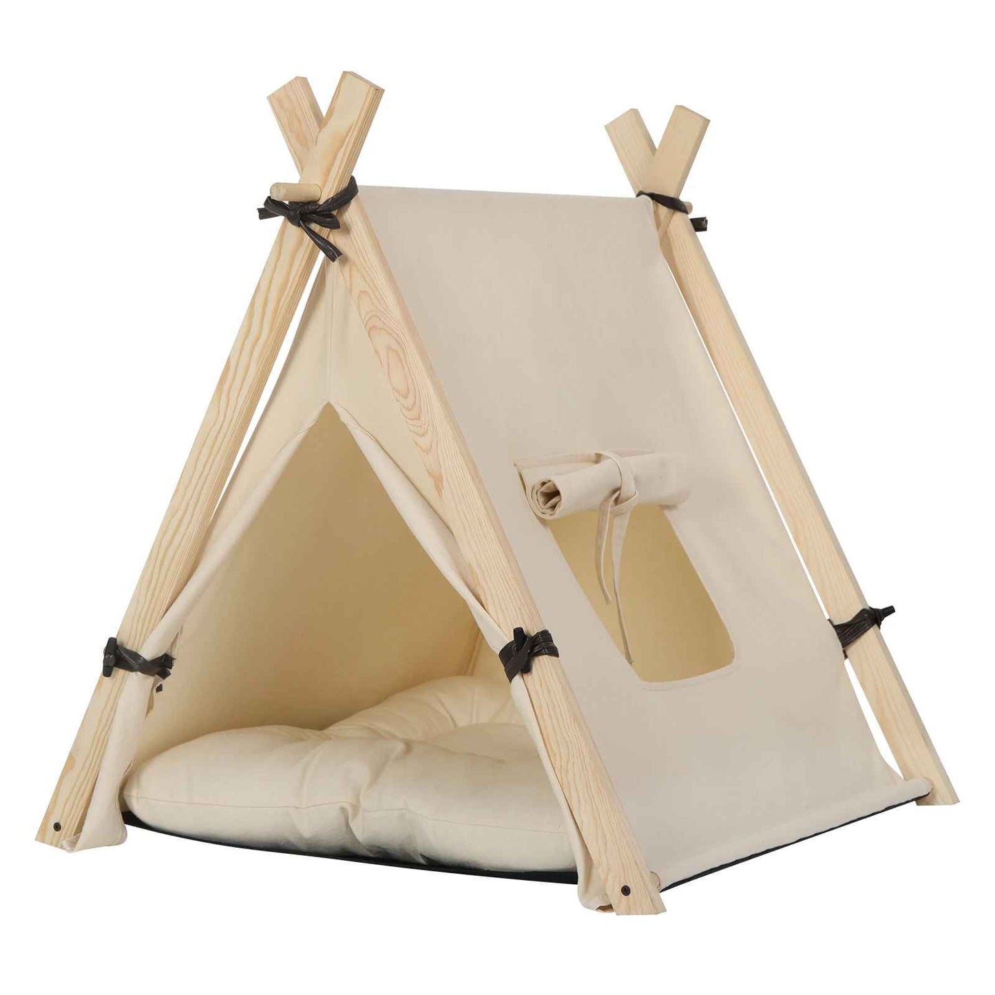 tente pour chat blanc
