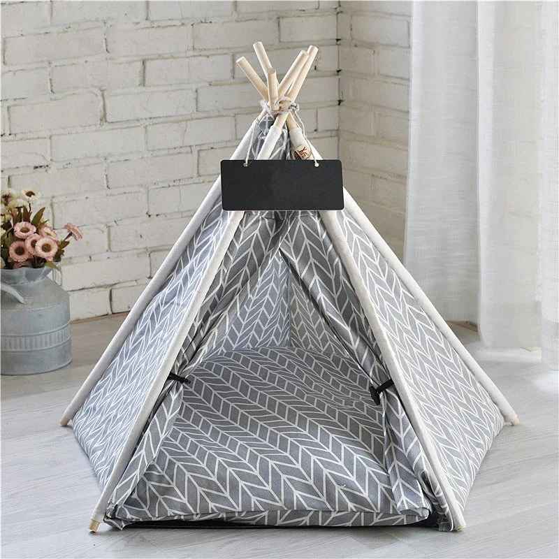 arĂȘtes poisson tente tipi chat