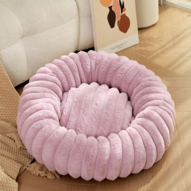 violet lit pour chat beignet