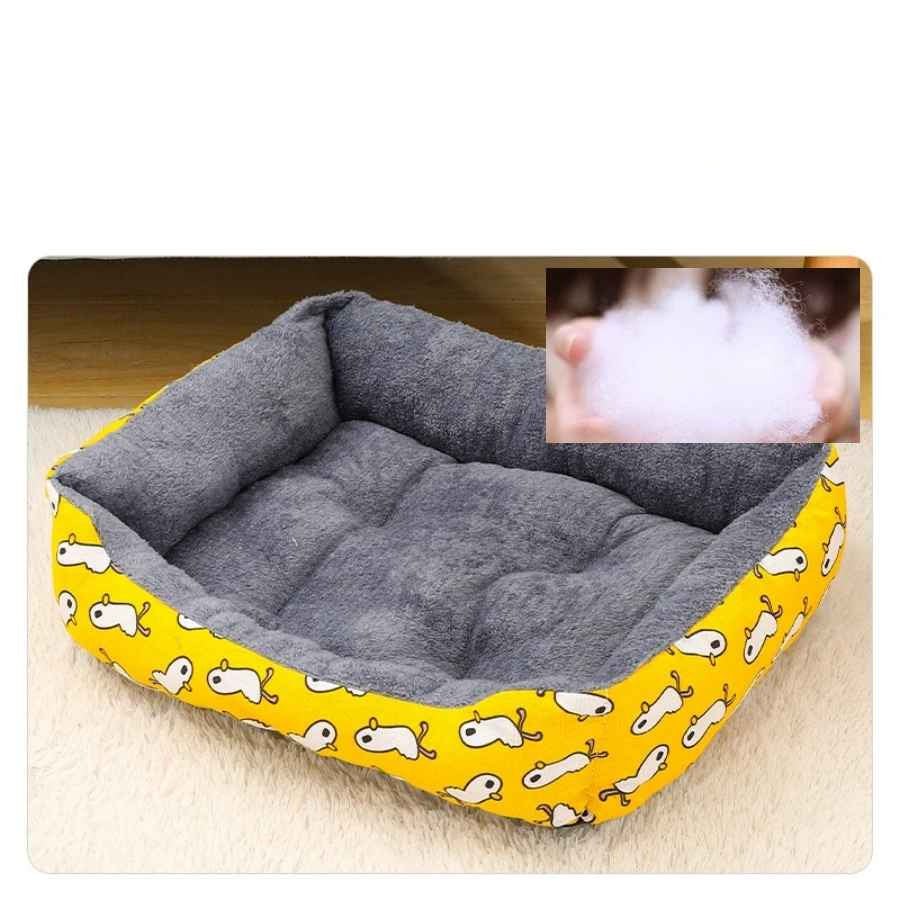 zoom rembourrage panier chat