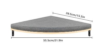 Arbre à chat mural / Personnalisable plateforme d'angle