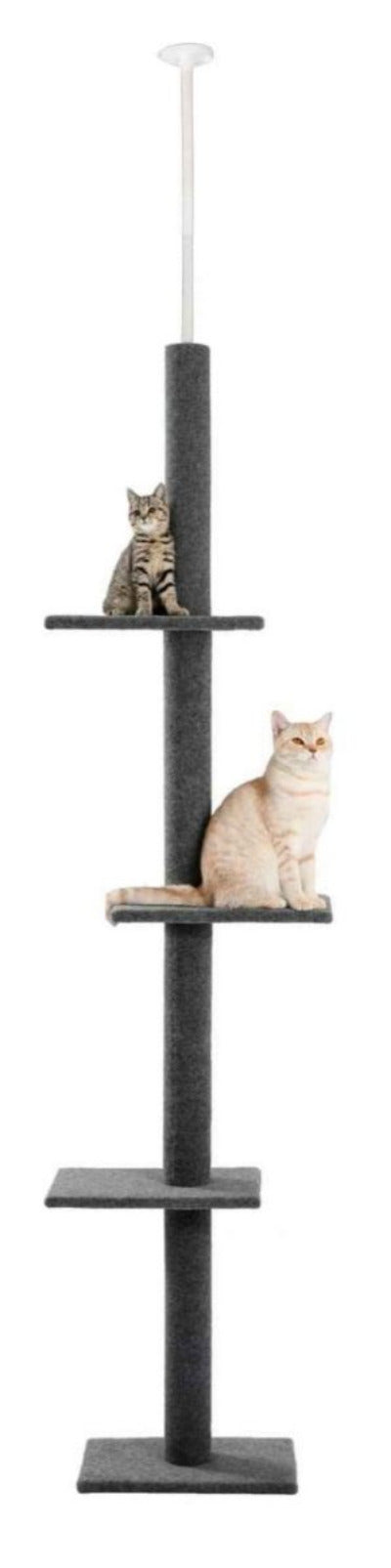 Arbre a chat XXL| Modulable 228 - 273cm gris