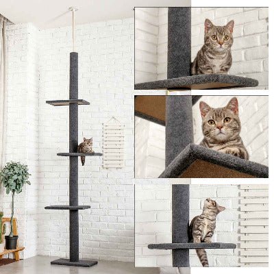 Arbre a chat XXL| Modulable 228 - 273cm plateformes