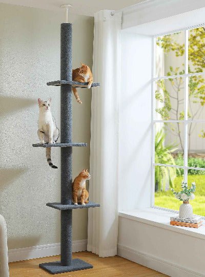 Arbre a chat XXL| Modulable 228 - 273cm près de la fenêtre