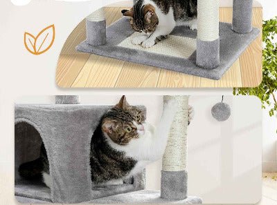 Arbre à chat XXL / Multi - activités 184cm griffoir