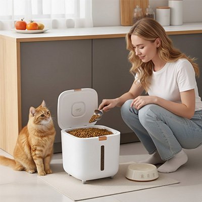 Boite à croquettes pour Chat | Design Fresh - Chat - Mellow