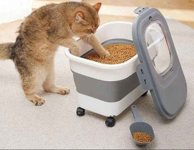 Boite à croquettes pour chat | Conservation Fraîcheur 