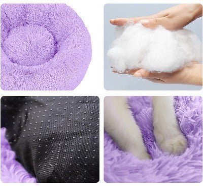 Coussin à Chat | Donut Ultra - Doux - Chat - Mellow