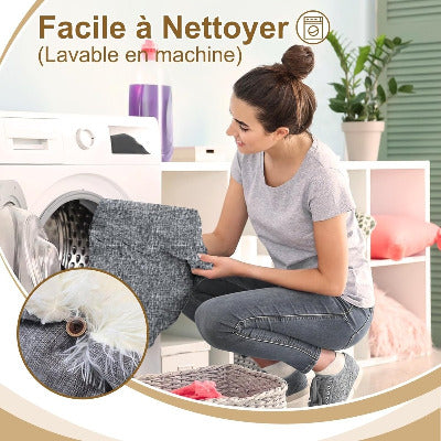 Coussin pour chat transformable lavable en machine