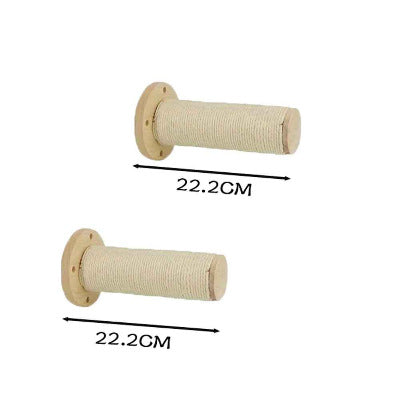 dimensions des poteaux d'escalade