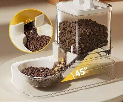 Distributeur automatique de croquettes pour chat | Tête de Chat - Chat - Mellow