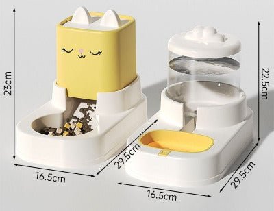 Distributeur automatique de croquettes pour chat | Tête de Chat - Chat - Mellow