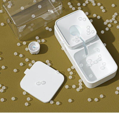 Distributeur de croquettes pour chat - Eau & Croquettes démonté