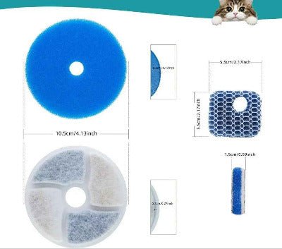 Filtre Fontaine a Eau - Chat - Mellow