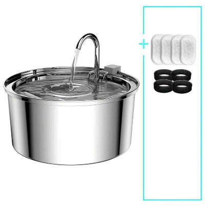 Fontaine a eau chat avec robinet avec flitres