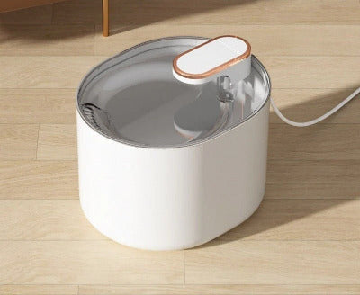 Fontaine a eau chat - Rotative blanc