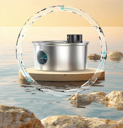 Fontaine a eau chat sans fil et silencieux 