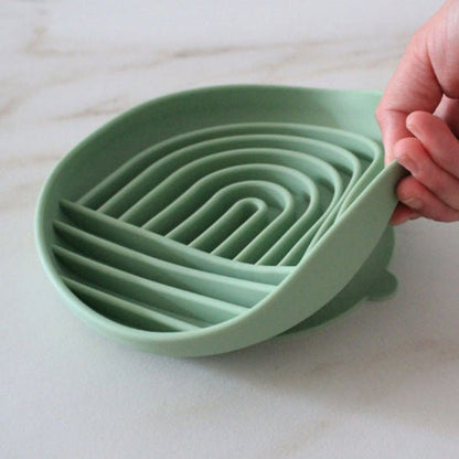 Gamelle anti glouton chat en silicone - Chat - Mellow