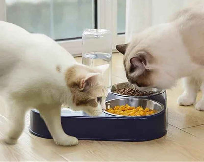 Gamelle chat en forme Triangle - Chat - Mellow