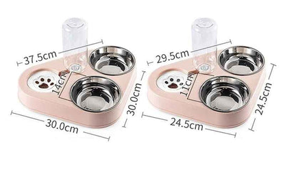 Gamelle chat en forme Triangle - Chat - Mellow