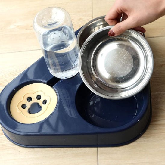 Gamelle chat en forme Triangle - Chat - Mellow