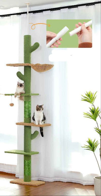 Grand arbre a chat / Hauteur réglable - 229 à 275 cm ajustable