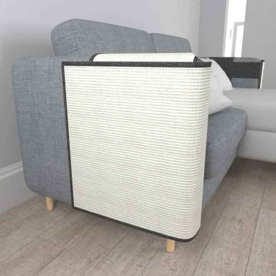 Griffoir chat canapé pour accoudoirs droite complète gris foncé