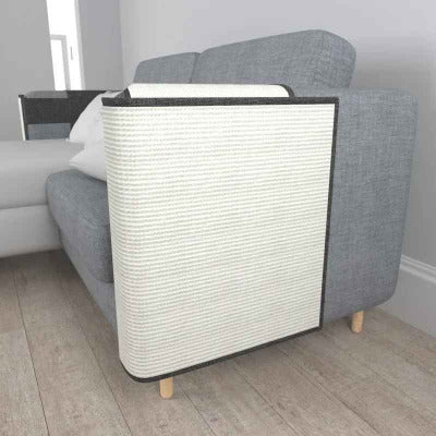 Griffoir chat canapé pour accoudoirs gauche complète gris foncé