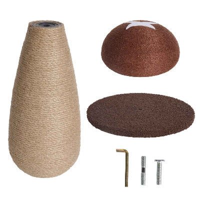 Griffoir chat, champignon Shiitake démonté