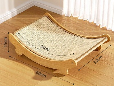 Griffoir pour chat / Bois et sisal - Chat - Mellow