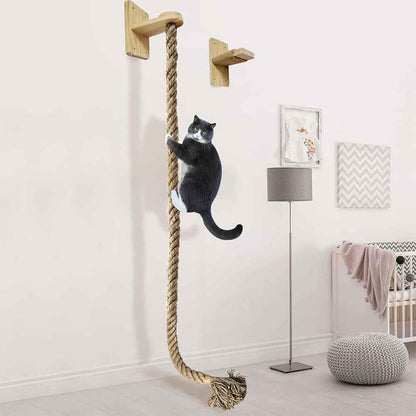 Griffoir pour chat corde murale - Chat - Mellow