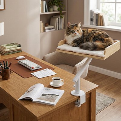 Hamac Chat | Lit de Bureau ou Table - Chat - Mellow