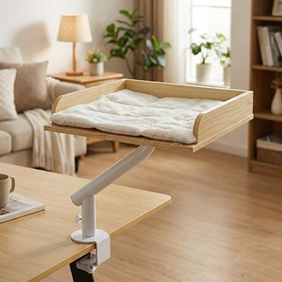 Hamac Chat | Lit de Bureau ou Table - Chat - Mellow